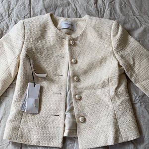 Aritzia Tweed Cropped Blazer